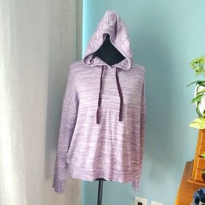 Eddie Bauer purple white space dye Hoodie Small/Medium
